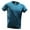 Light Blue, variant on Men's Short Sleeved T Shirt Summer Ice Silk Thin Cut Round Neck Loose Quick Drying T Shirt Summer Versatile Casual Top Beaded Turtleneck Large Shirt T Shirts for Man Men Long T Shirts Large Tall Mens