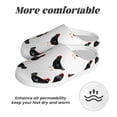 thumbnail image 6 of Picia Funny Chicken for Women's Lamb-hug Comfy Fleece House Slippers Memory Foam, Slip-on House Shoes Indoor Outdoor-44/45, 6 of 7