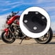 thumbnail image 3 of Extensión de soporte de aluminio para motocicleta compatible con Honda Forza 125, 250 y 300. Negro, 3 of 8