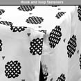 thumbnail image 4 of Abstract Dog Crate Cover, Monochrome Illustration of Celtic Like Knots on a Plain Background, Easy to Use Pet Kennel Cover Small Dogs Puppies Kittens, 7 Sizes, Charcoal Grey and White, by Ambesonne, 4 of 6