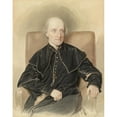 thumbnail image 2 of Josef Kriehuber 20x24 Black Ornate Framed Double Matted Museum Art Print Titled: Portrait Vinzenz Eduard Milde (1835), 2 of 5