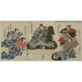thumbnail image 3 of Utagawa Kuniyoshi 18x11 Black Modern Framed Museum Art Print Titled - Soga No Taimen (1848), 3 of 5