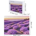 thumbnail image 2 of A Mountain with The Full of Flowers Puzzle Jigsaw Puzzle 500 Pieces for Adults, 20"x15" Large Puzzle for Family Party Holiday - Each Piece is Unique Medium Difficulty Fun Jigsaw Puzzles, 2 of 8