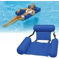 thumbnail image 2 of Inflatable Pool Float, Multi-Purpose Pool Hammock (Saddle, Lounge Chair, 2 of 4