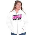 thumbnail image 4 of Lean Mean Cancer Fighting Machine BCA Zip Hoodie Sweatshirt Women Brisco Brands M, 4 of 6