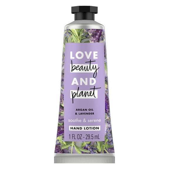 Love Beauty And Planet Argan Oil & Lavender Hand Lotion Soothe & Serene 1 oz
