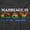 Black, variant on Marriage Is Gay LGBTQ Rights Pride Womens Slim Fit Graphic Tee Brisco Brands L