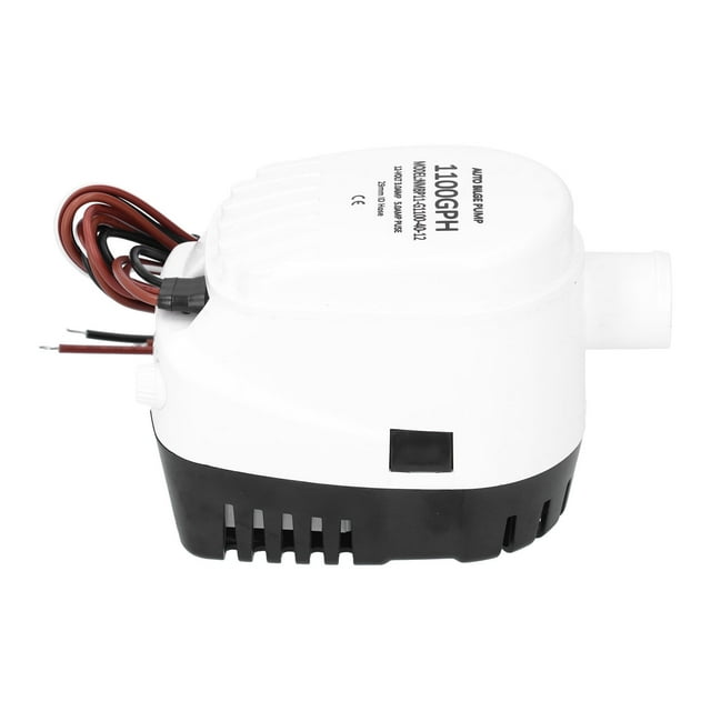 Bomba de 12 V 1100 GPH, bomba de sentina automática duradera de alta eficiencia para barco para yate,Bomba de agua de sentina Bomba de agua automática Bomba de agua de sentina de barco Bomba de agua d Higoodz Accesorio de coche