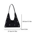 thumbnail image 2 of Bolso Hombro Slouchy Hobo Bag Women Suede Gran Capacidad Con Tota para Compra Viajes, 2 of 9