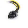 thumbnail image 4 of 2pcs Dual 15Pin SATA Male To PCIe 8Pin(6+2) Male PCI Express PCI-E Video Card Splitter Adapter Power Supply Cable 20cm, 4 of 5