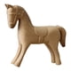 thumbnail image 4 of Caballo de madera cruda, adorno de animal en blanco listo para pintar, escultura, sin pintar Estilo A, 4 of 8