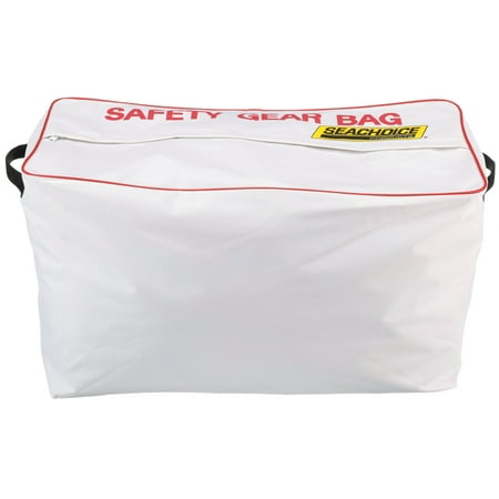 Seachoice 44980 Large-Capacity Heavy-Duty Emergency Marine Safety Gear Bag, White - comicsahoy.com