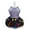 Shiny purple, variant on BQBQERT Pet Dresses Dog Slip Dress Cats Photo Outfit Bichon Theme Party Costume