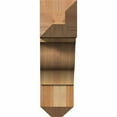 thumbnail image 2 of Ekena Millwork 6"W x 20"D x 20"H Funston Craftsman Rough Sawn Bracket, Western Red Cedar, 2 of 13
