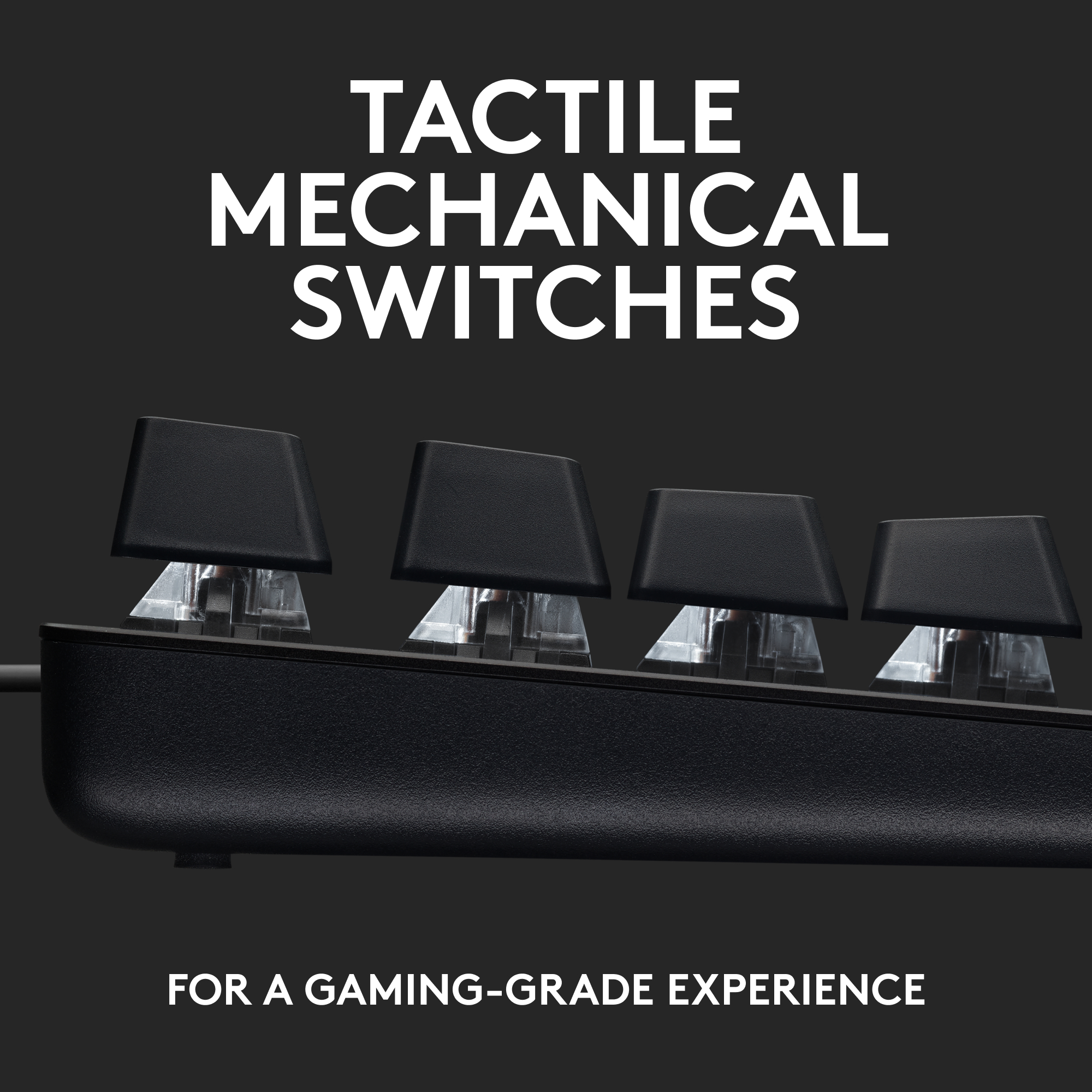 Logitech G413 SE Mechanical Gaming Keyboard, Black photo 2