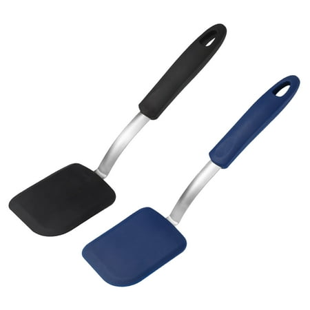 

2pcs/set Brownie No Scratch For Cooking Frying Heat Silicone Turner