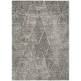 thumbnail image 2 of HomeRoots 577563 9 x 12 ft. Geometric Washable Indoor & Outdoor Rectangle Area Rug, Gray, Beige & Black, 2 of 5