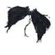 thumbnail image 2 of Capa de chal de plumas jinwen gótica para disfraz de Halloween Negro, 2 of 8