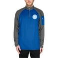 thumbnail image 4 of Men's New Era Royal Chicago Cubs Father's Day Raglan Quarter-Zip Top, 4 of 5