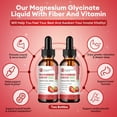 thumbnail image 6 of (2 pack)Minch Magnesium Glycinate Supplement,Liquid Drops 1000mg,2 fl oz, Vegan, Strawberry Flavor, 6 of 8