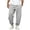 B Gray, variant on Sweatpants for Men Dqueduo Men's Fashion Casual Comfy Solid Color Loose Summer Drawstring Pockets Pants Navy XL