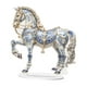 thumbnail image 2 of Escultura acrílica en forma de caballo 2D para estantería, festival y sala de estar. Azul, 2 of 9