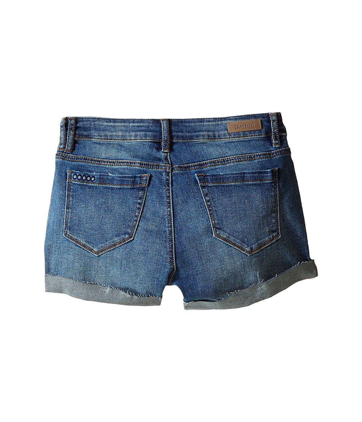kids distressed shorts