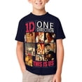 thumbnail image 4 of Boys Girls One Music Direc-,Ti0n T-Shirt Crewneck Short Sleeve Tee Shirt Tops for Kids Teens, 4 of 8