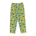 thumbnail image 4 of Xecao Lemon Women's Straight Lounge Pajama Pants: The Epitome of Relaxed Sleepwear, 4 of 9