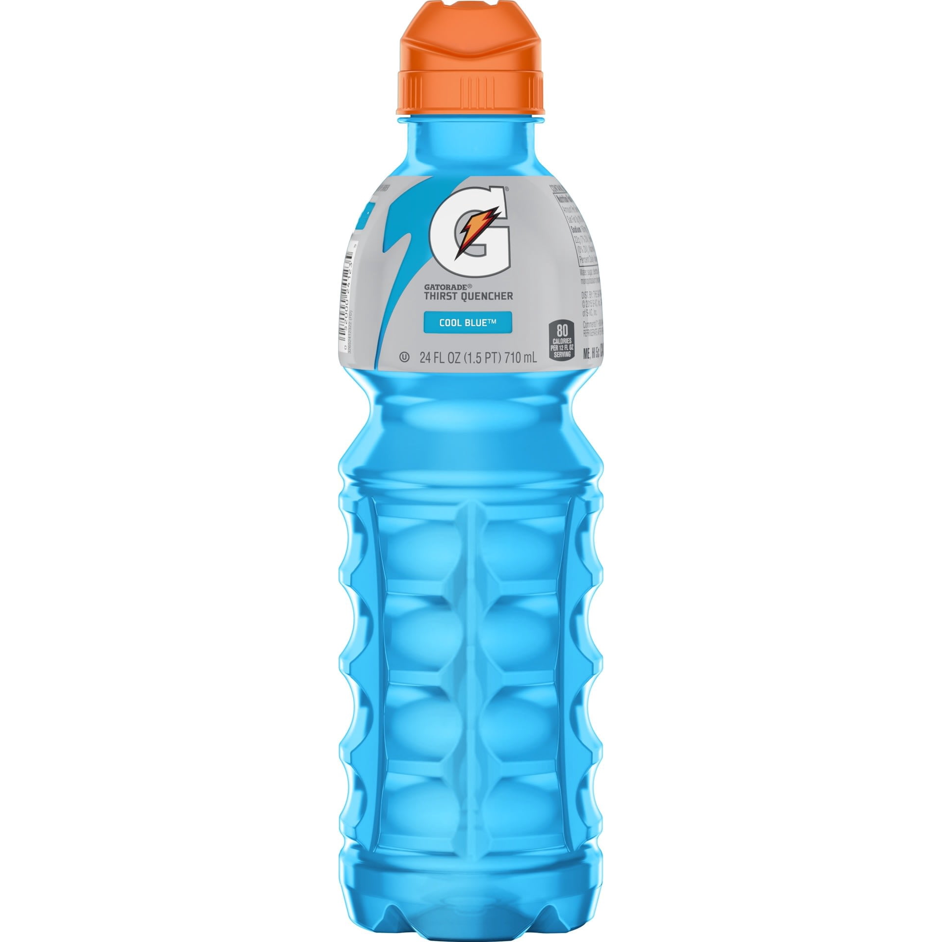Gatorade Mainline Cool Blue 24 oz Plastic Bottles - Pack of 24