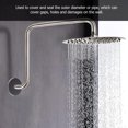 thumbnail image 2 of Miangastore Sealing Pipes Escutcheon Plate Stainless Steel 1Pack 9x9in, 2 of 8