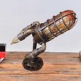 thumbnail image 1 of Creativa Steampunk Rocket Night Light Industrial Retro Lámpara de Lámpara de escritorio Lámpara Yinane Luz de noche, 1 of 8