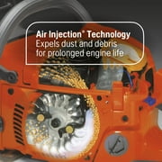 Husqvarna Gas Chainsaw 120 Mark III - 38cc 2-Cycle Engine, Automatic Oiler - 14 in Bar