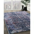 thumbnail image 2 of Ahgly Company Indoor Round Mid-Century Modern Purple Oriental Area Rugs, 8' Round, 2 of 6