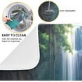 thumbnail image 2 of Waterfall Dish Drying Mat, Absorbent Microfiber Pad Protector For Kitchen Counter Top Mat Dish Drainboard 16x18in Home Decor, 2 of 7