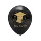 thumbnail image 2 of KAKOWELY Juego de 15 globos con letras de graduación y estampado de gorro de médico, kit de globos decorativos con lentejuelas para fiesta de graduación., 2 of 5