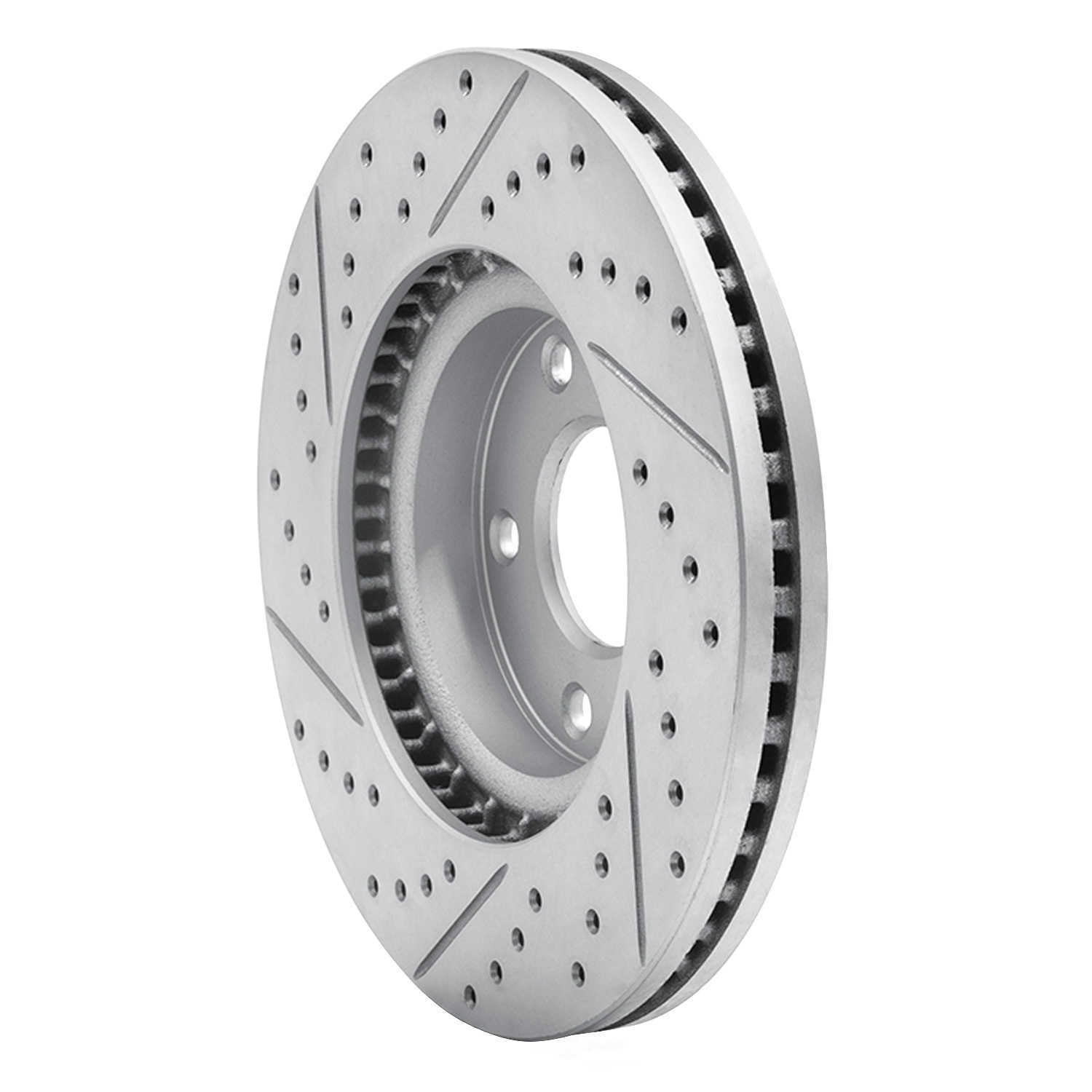 Dynamic Friction Company 830-80080R DFC Geoperformance Rotor - Drilled and Slotted