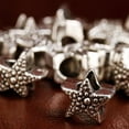 thumbnail image 3 of Conjunto de 20 unidades de Abalorios Encanto Estrella Plata perfecl Manualidades, 3 of 8