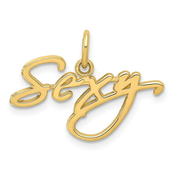 FB Jewels 14K Yellow Gold Sexy Charm