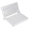 thumbnail image 3 of Qiilu Home Kitchen Foldable Dish Plate Drying Rack Organizer Drainer Cutlery Plastic Storage Holder, Dish Drainer, Dish Drying Rack, 3 of 7