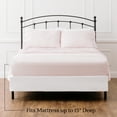 thumbnail image 2 of Chanasya 4-Piece Ultra Soft Solid Embroidery Queen Sheets Set - 15 Inches Deep Pocket Luxurious Soft Brushed Microfiber - (1 Flat Sheet, 1 Fitted Sheet & 2 Pillowcases ) Tan Pink- Queen, 2 of 3
