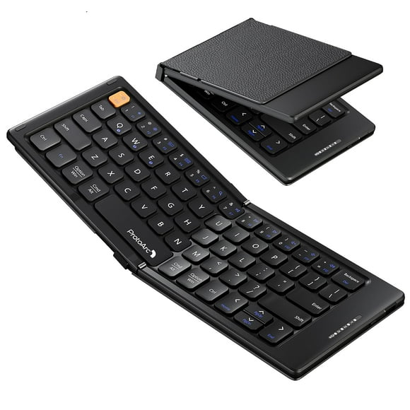Teclado compacto plegable ProtoArc XK04 Bluetooth Negro