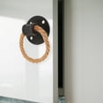 thumbnail image 2 of HEANUJJ 2Set European Retro Door Handle Rustic Hardware For Cabinet Iron And Rope Black For Storage Solutions, 2 of 4