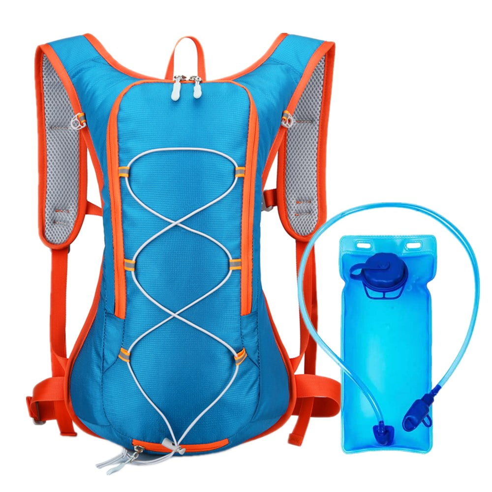 TOPCHANCES 10L Hiking Hydration Backpack with 2L Water Bladder