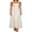White, variant on LMLYSoH Women's Dot Print Long Dress Summer Fashionable Backless Spaghetti Strap Bodycon Cami Dress