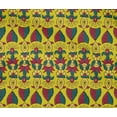 thumbnail image 4 of oneOone Cotton Flex Fabric Leaves & Floral Block Print Fabric By The Yard 40 Inch Wide, 4 of 4