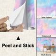 thumbnail image 4 of Peel and Stick Wallpaper Canvas Tie Dye Shibori Trendy Hand Drawn Brush Painting Tie Dye Shibori Modern Art Wall Mural Decor Self Adhesive and Removable 100in x 144in, 4 of 7