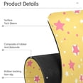 thumbnail image 4 of Yayeee Faucet Mat for Kitchen Sink 30" Diatomite Long Splash Guard Pad, Yellow Stars, 4 of 7