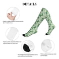 thumbnail image 5 of Lsque Cute Dinosaurs in Space Pattern Sport Compression Socks for Men & Women 15-20 mmHg Knee High Nurse Pregnant Running Medical and Travel Athletic, 5 of 6