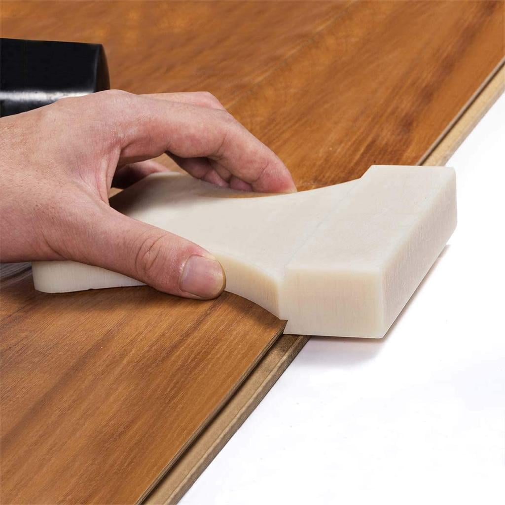 CEORPER Knock Block for Wooden Floor Installation for Click Together Vinyl Engineered Hardwood Plank Flooring Easy to Use